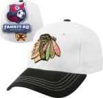 Кепка Чикаго Блэкхокс / Chicago Blackhawks White Z20 Flex Hat