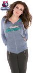 Женская толстовка Сан-Хосе Шаркс / San Jose Sharks Women's Tried and True Tri-Blend Full-Zip Hoodie - by Alyssa Milano