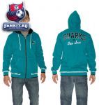 Толстовка Сан-Хосе Шаркс / San Jose Sharks 1st Pick Full-Zip Hooded Sweatshirt