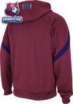 Толстовка Колорадо Эвеланш / Colorado Avalanche Burgundy Center Ice Performance Full-Zip Hooded Sweatshirt