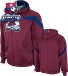 Толстовка Колорадо Эвеланш / Colorado Avalanche Burgundy Center Ice Performance Full-Zip Hooded Sweatshirt