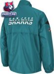 Куртка Сан-Хосе Шаркс / San Jose Sharks Teal Center Ice 1/4 Zip Hot Jacket