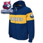 Толстовка Баффало Сейбрз / Buffalo Sabres Navy Neutral Zone Full-Zip Hooded Sweatshirt