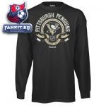 Кофта Питсбург Пингвинз Reebok / Pittsburgh Penguins Long Sleeve T-Shirt