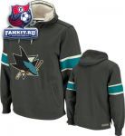 Толстовка Сан-Хосе Шаркс / San Jose Sharks Team Classic Pullover Lace Hooded Sweatshirt