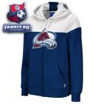 Женская толстовка Колорадо Эвеланш / Colorado Avalanche Women's Blue Full-Zip Hooded Sweatshirt