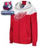 Женская толстовка Детройт Ред Уингз / Detroit Red Wings Women's Red Full-Zip Hooded Sweatshirt