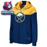 Женская толстовка Баффало Сейбрз / Buffalo Sabres Women's Navy Full-Zip Hooded Sweatshirt