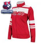 Женская куртка Детройт Ред Уингз / Detroit Red Wings Women's Red Full-Zip Striped Track Jacket