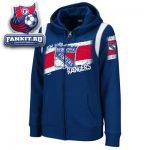 Женская толстовка Нью-Йорк Рейнджерс / New York Rangers Women's Blue Tremendous Fan Full-Zip Fleece Hooded Sweatshirt