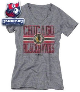 Женская футболка Чикаго Блэкхокс / woman t-shirt Chicago Blackhawks