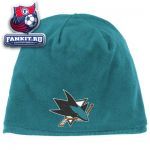 Шапка Сан-Хосе Шаркс / San Jose Sharks Teal Game Day Reversible Knit Hat
