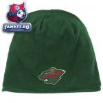 Шапка Миннесота Уайлд / Minnesota Wild Dark Red Game Day Reversible Knit Hat