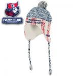 Шапка Коламбус Блю Джекетс / Columbus Blue Jackets Blue Tassel Knit Hat