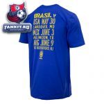 Футболка Бразилия / Nike Brazil 2012 US Tour Tee