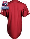 Игровой свитер Нью-Джерси Девилз / New Jersey Devils Jersey: Scarlet NHL Replica Baseball Jersey