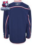 Игровой Свитер Коламбус Блю Джекетс / Columbus Blue Jackets Navy Premier NHL Jersey
