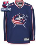 Игровой Свитер Коламбус Блю Джекетс / Columbus Blue Jackets Navy Premier NHL Jersey