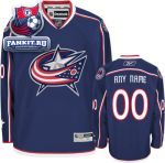 Игровой Свитер Коламбус Блю Джекетс / Columbus Blue Jackets Navy Premier Jersey: Customizable NHL Jersey