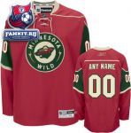 Игровой свитер Миннесота Уайлд / Minnesota Wild Red Premier Jersey: Customizable NHL Jersey
