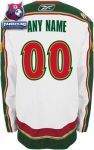 Игровой свитер Миннесота Уайлд / Minnesota Wild White Premier Jersey: Customizable NHL Jersey