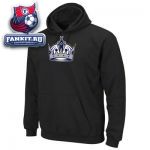 Толстовка Лос-Анджелес Кингз / Los Angeles Kings Majestic Black Tek Patch Hooded Sweatshirt