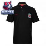 Поло детское Ливерпуль / Boys Black Crest Polo