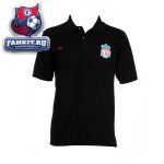 Поло детское Ливерпуль / Junior Black Classic Crest Polo 