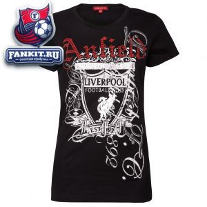 Футболка женская Ливерпуль / women t-shirt Liverpool