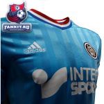 Марсель майка игровая выездная 2012-13 Adidas голубая / Marseille away shirt  2012-2013 - adidas