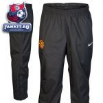 Штаны Манчестер Юнайтед / MANCHESTER UNITED WOVEN SIDELINE PANT - ANTHRACITE/WHITE 