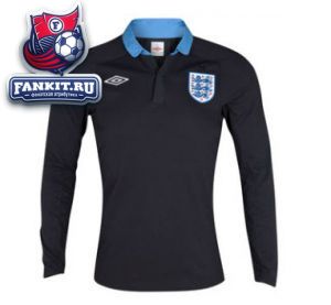 Англия майка игровая с длинным рукавом выездная 11-12 Umbro