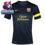 Футболка Барселона / Barcelona Short Sleeve Training Top 1 - Dark Obsidian/Dark Obsidian/Tour Yellow