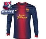Барселона майка игровая домашняя с длинным рукавом 2012-13 / Barcelona Home Shirt 2012/13 - Long Sleeved