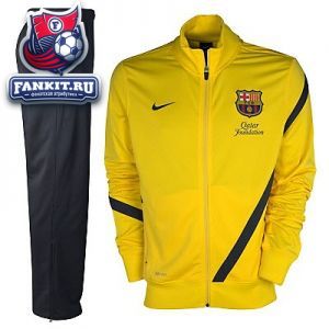 Спортивный костюм Барселона Nike / Barcelona Sideline Poly Warm Up Tracksuit 