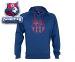 Толстовка Барселона / Barcelona Essentials Crest Fleece Hoody - Barca Navy