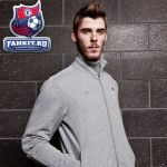 Кофта Манчестер Юнайтед / MANCHESTER UNITED GF N98 SWEAT JACKET - DARK GREY HEATHER/ANTHRACITE 