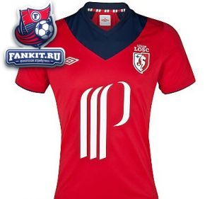 Лилль майка игровая Умбро 2012-13 красная