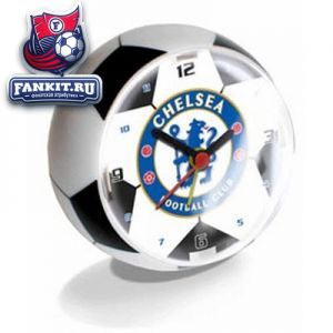 Часы, будильник Челси / Chelsea Football Shaped Clock 
