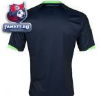 Аякс майка игровая выездная 2012-13 Adidas сине-зеленая / Ajax Away shirt 2012-13