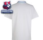 Поло Манчестер Сити / Manchester City Soundwave Tipped Pique Polo - White/Vista Blue