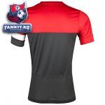 Футболка Манчестер Юнайтед / MANCHESTER UNITED SHORT SLEEVE TRAINING TOP 1 - ANTHRACITE/DIABLO RED/WHITE/WHITE 