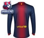 Барселона майка игровая домашняя с длинным рукавом 2012-13 / Barcelona Home Shirt 2012/13 - Long Sleeved