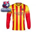 Барселона майка игровая выездная сезон 13-14 длинный рукав Nike / Barcelona Away Shirt 2013/14 - Long Sleeved