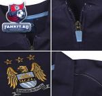 Поло Манчестер Сити / Manchester City Essential Steering Zip Polo Top - Navy