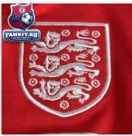 Поло Англия / England Media Polo - Vermillion / Dark Blue / White