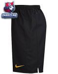 Эвертон трусы игровые выездные 2012-13 Nike черно-желтые / Everton Away Short 2012/13