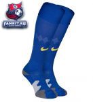 Бразилия гетры игровые выездные 2012-13 Nike синие / Brazil Away Sock 2012/13