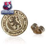 Золотая сережка Челси / Chelsea Crest Stud Earring 9ct Gold - Single 