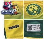 Камерун майка игровая выездная 11-13 / Cameroon Away Shirt 2011/13 - Dandelion/Power Green